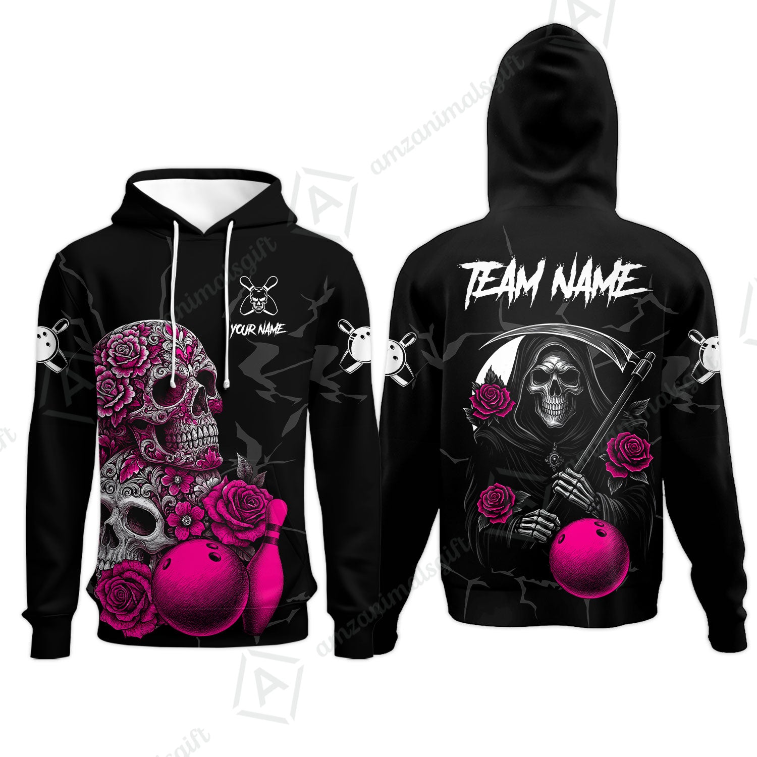 Hoodie||Pink