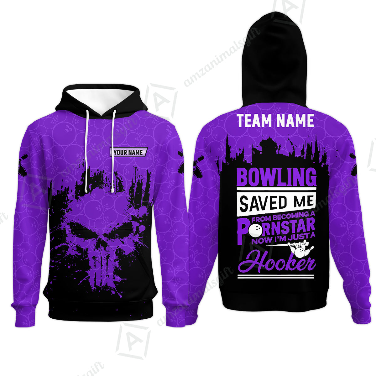 Hoodie||Purple