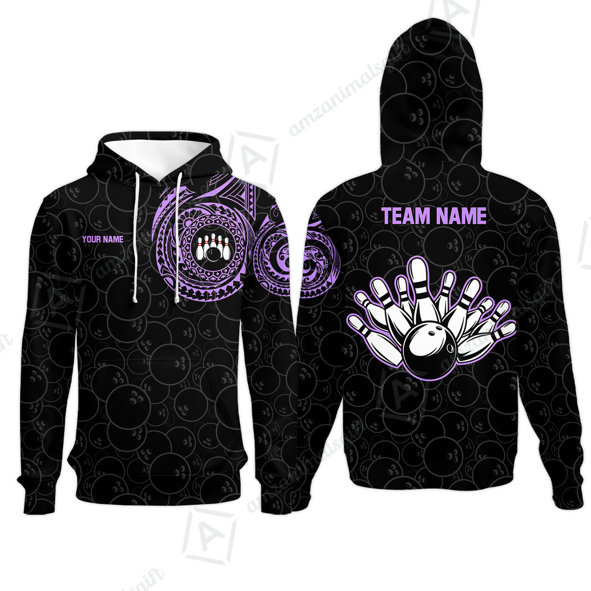 Hoodie||Purple