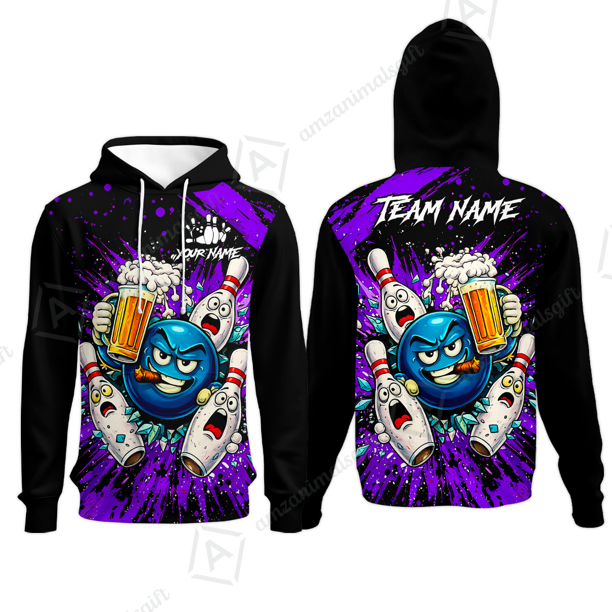 Hoodie||Purple