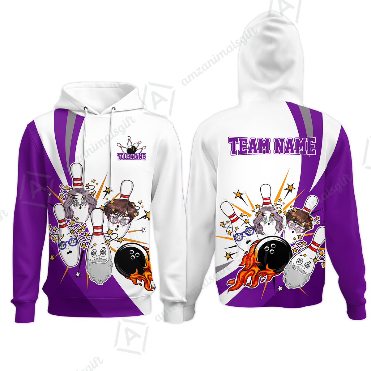 Hoodie||Purple