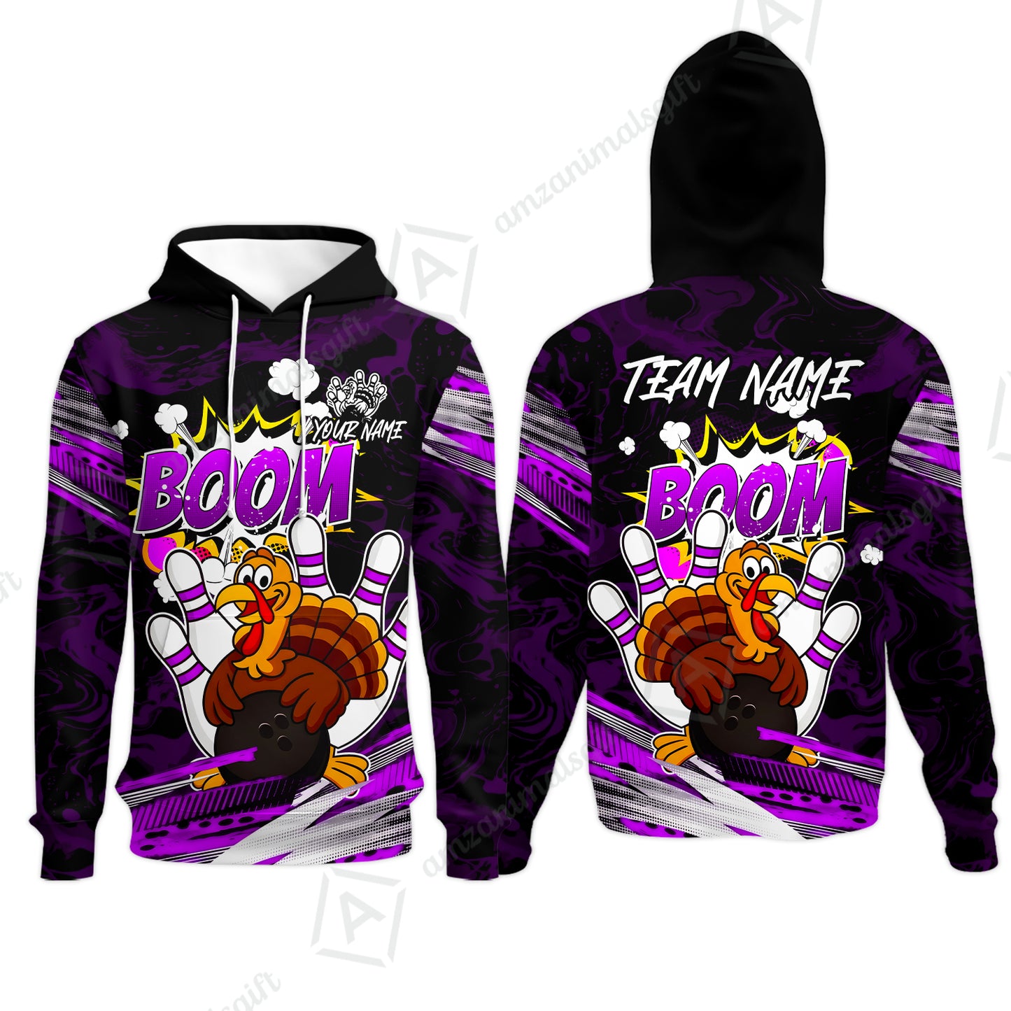 Hoodie||Purple