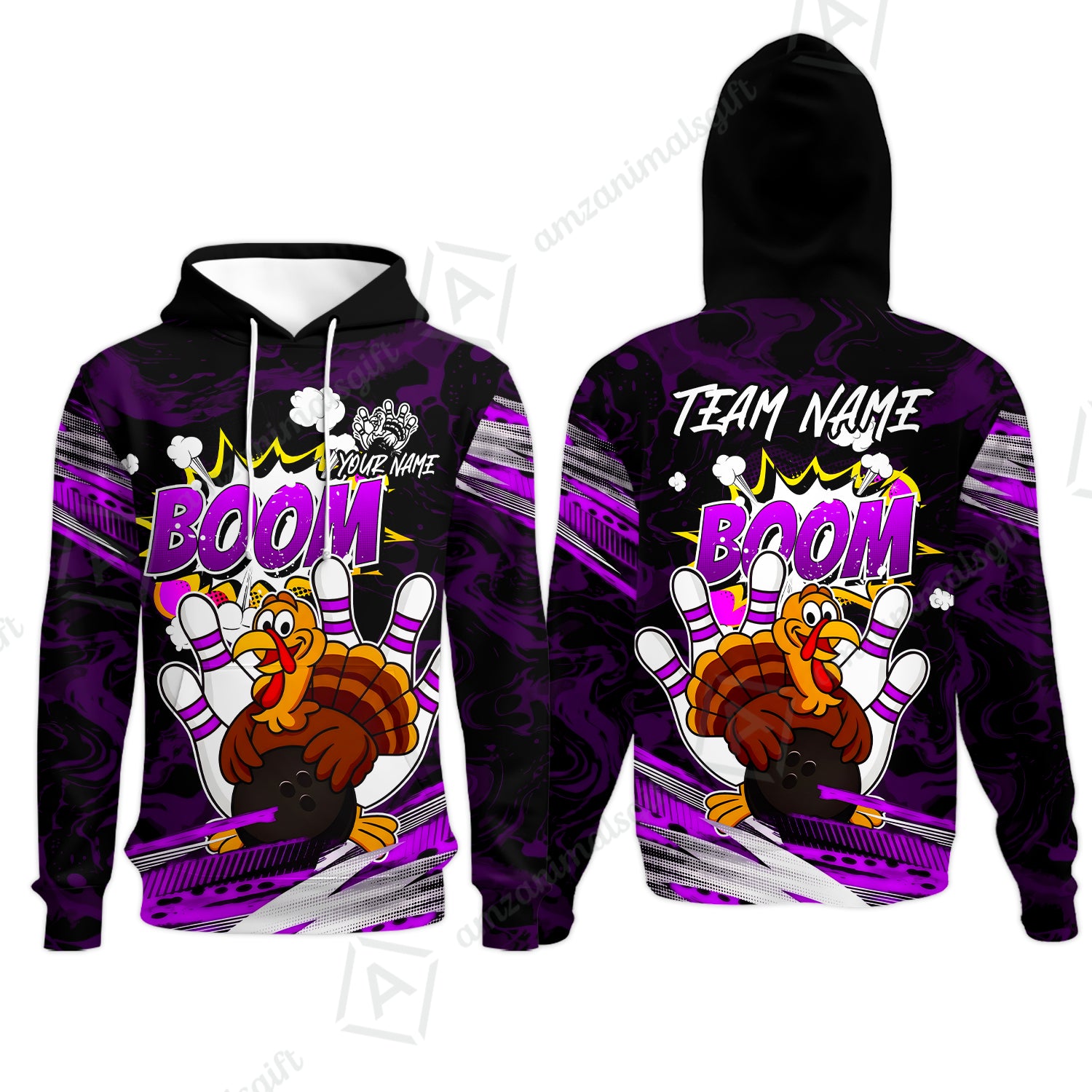 Hoodie||Purple