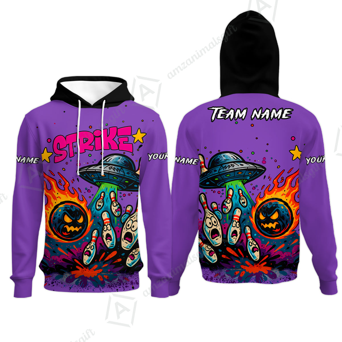 Hoodie||Purple