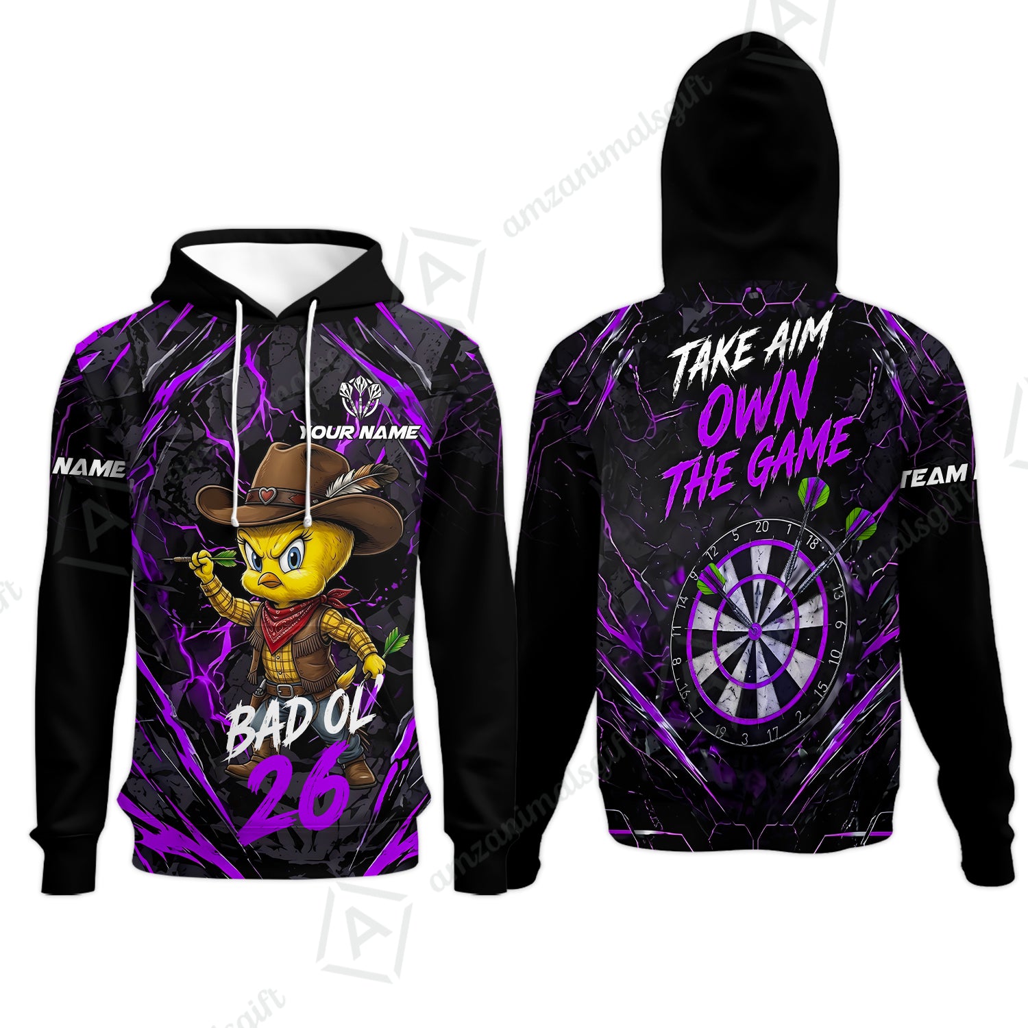 Hoodie||Purple
