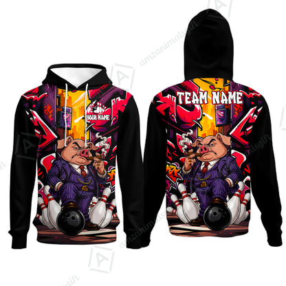 Hoodie||Red