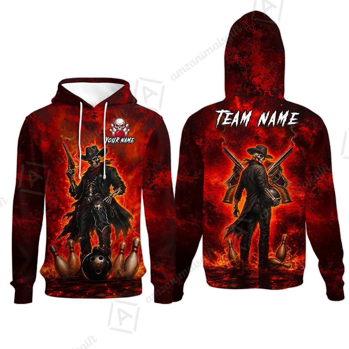 Hoodie||Red