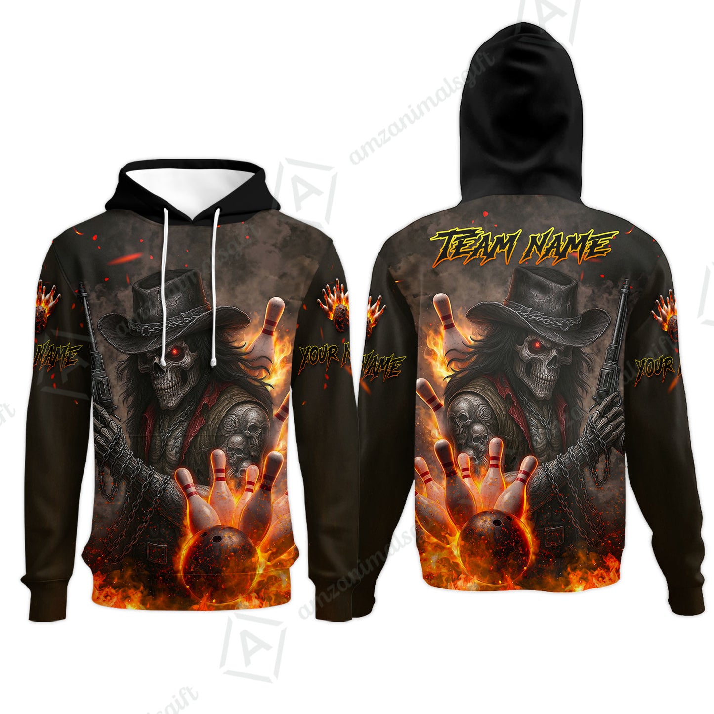 Hoodie||Red