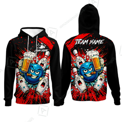 Hoodie||Red