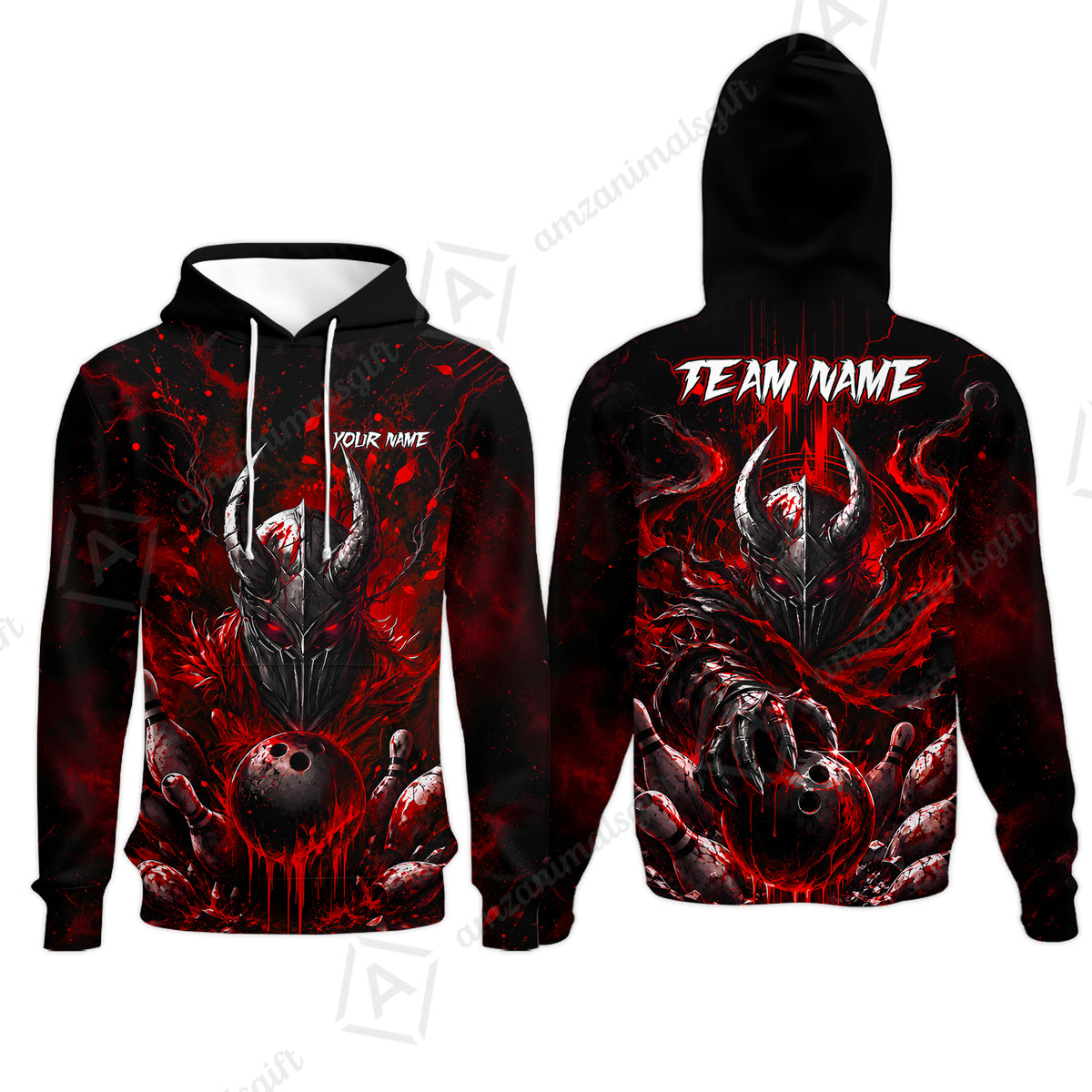 Hoodie||Red