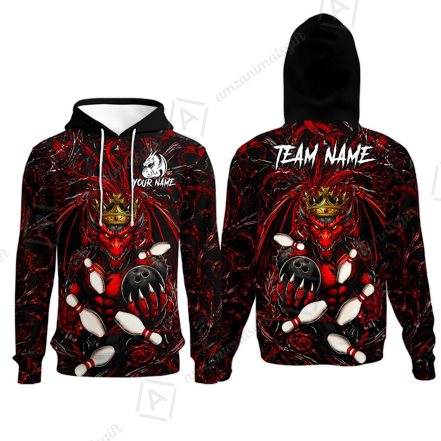 Hoodie||Red