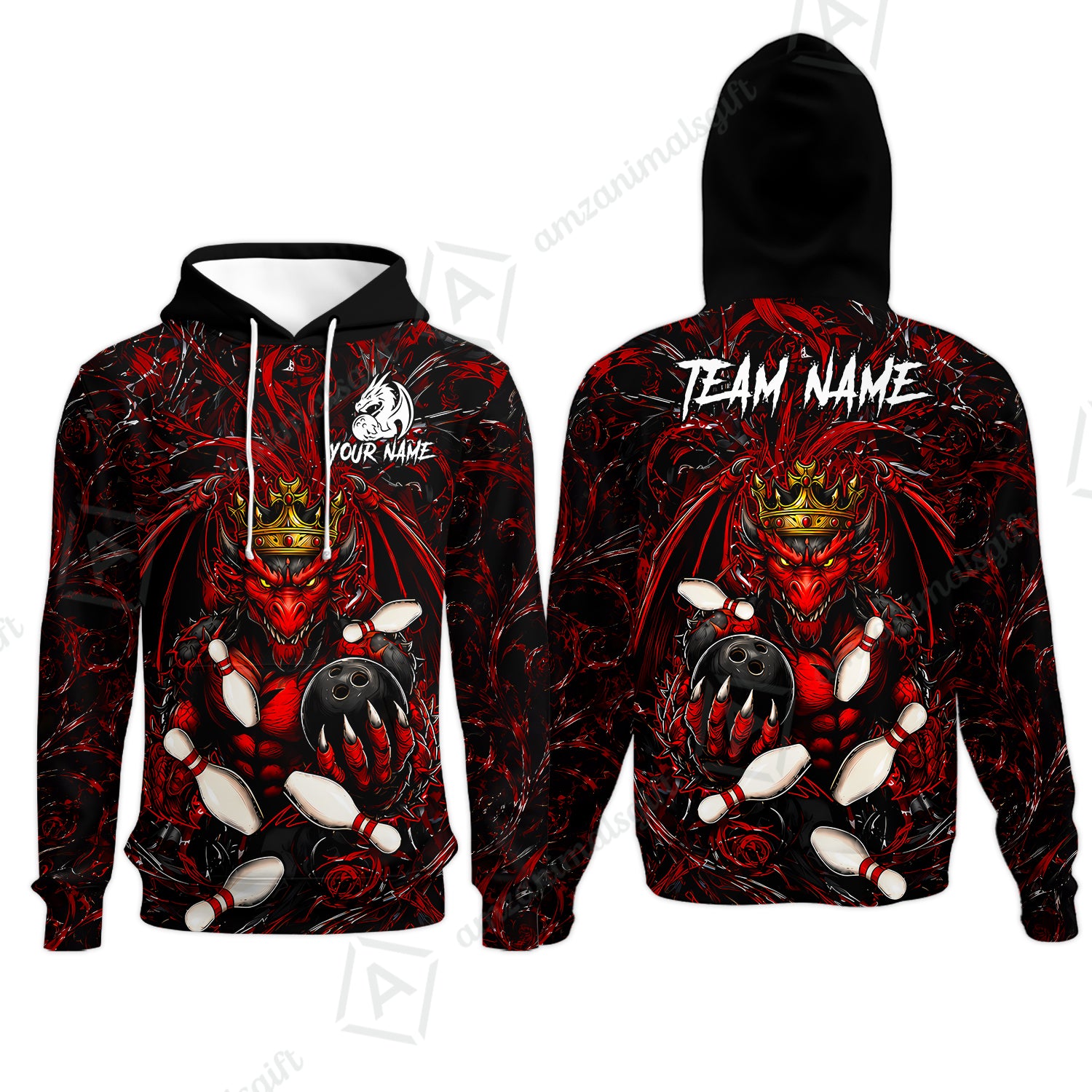 Hoodie||Red
