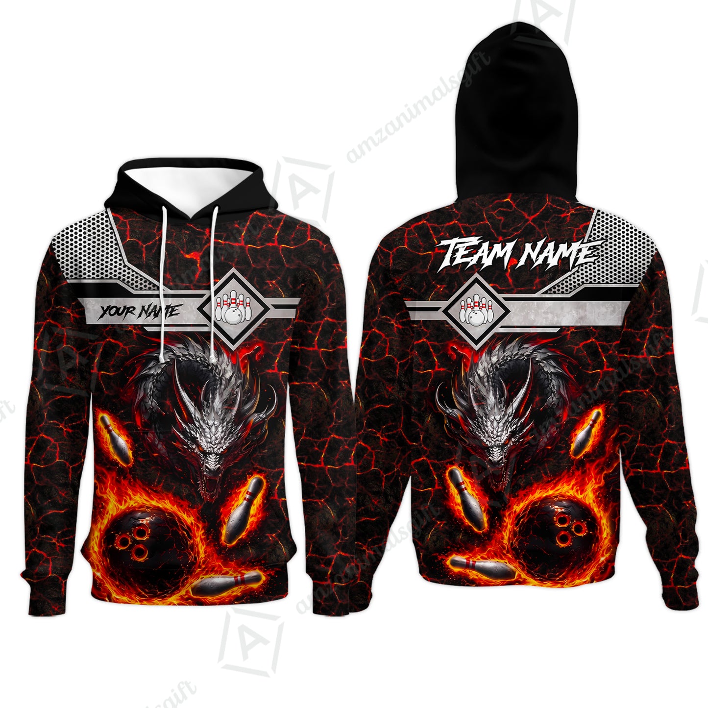 Hoodie||Red