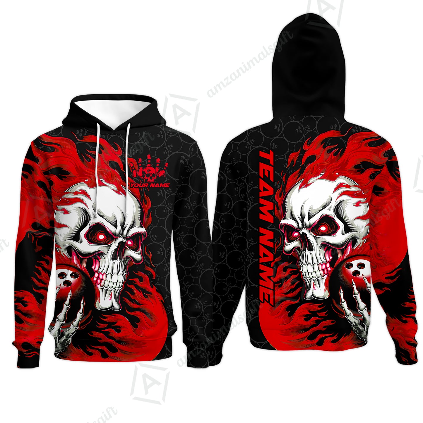 Hoodie||Red