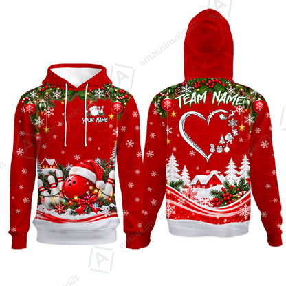 Hoodie||Red