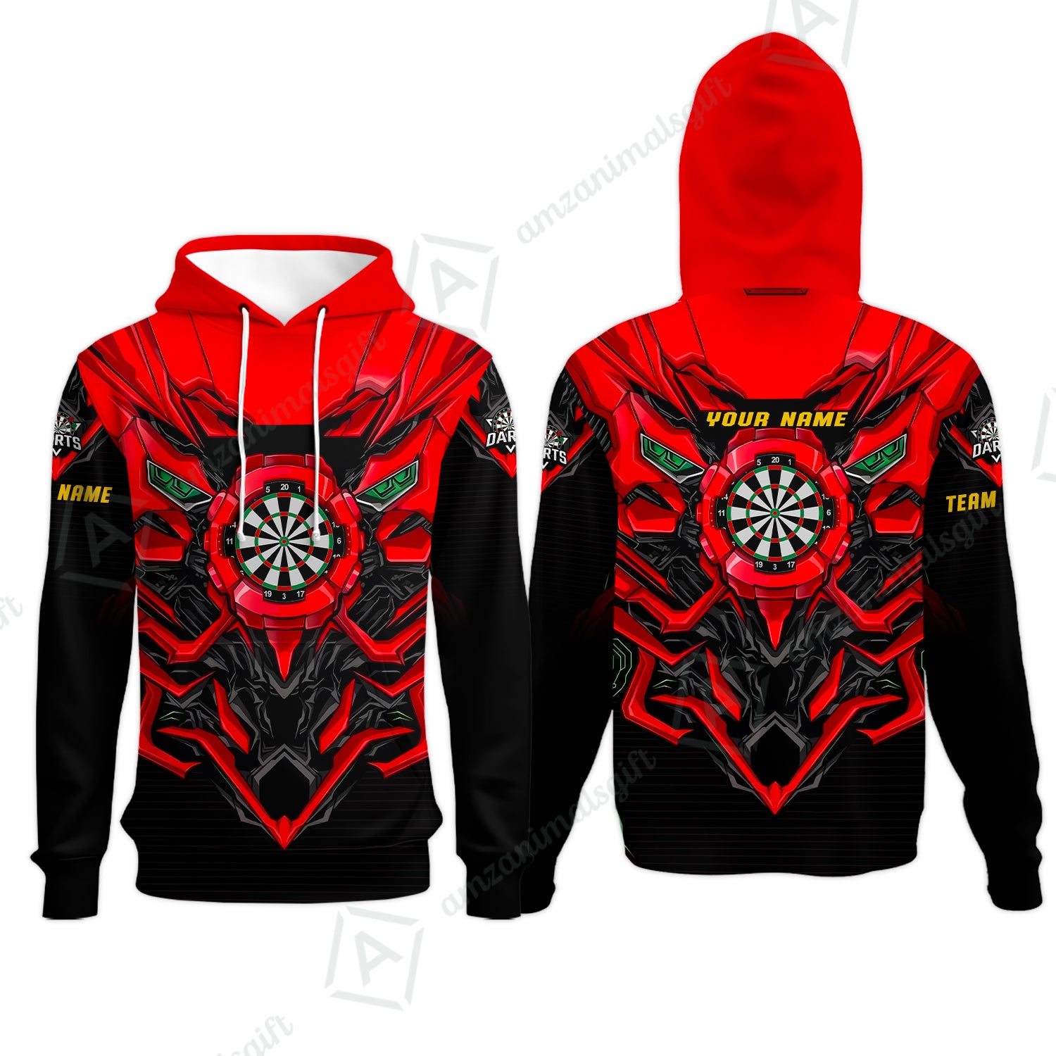 Hoodie||Red