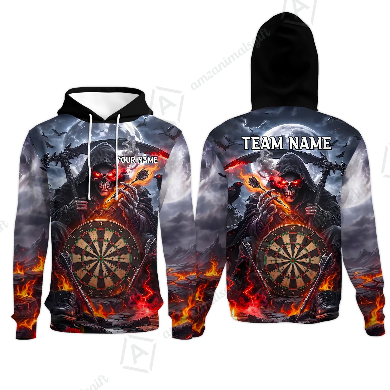 Hoodie||Red