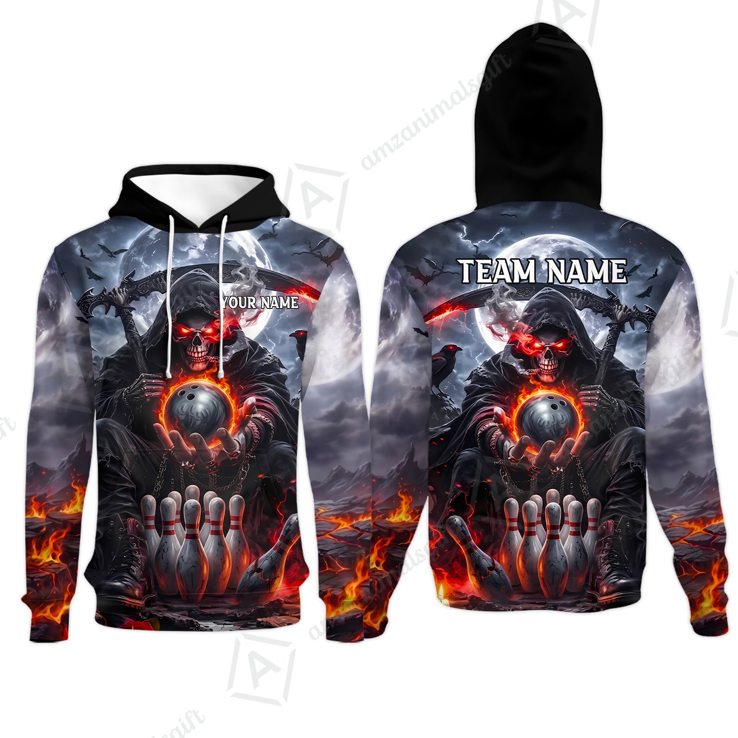 Hoodie||Red