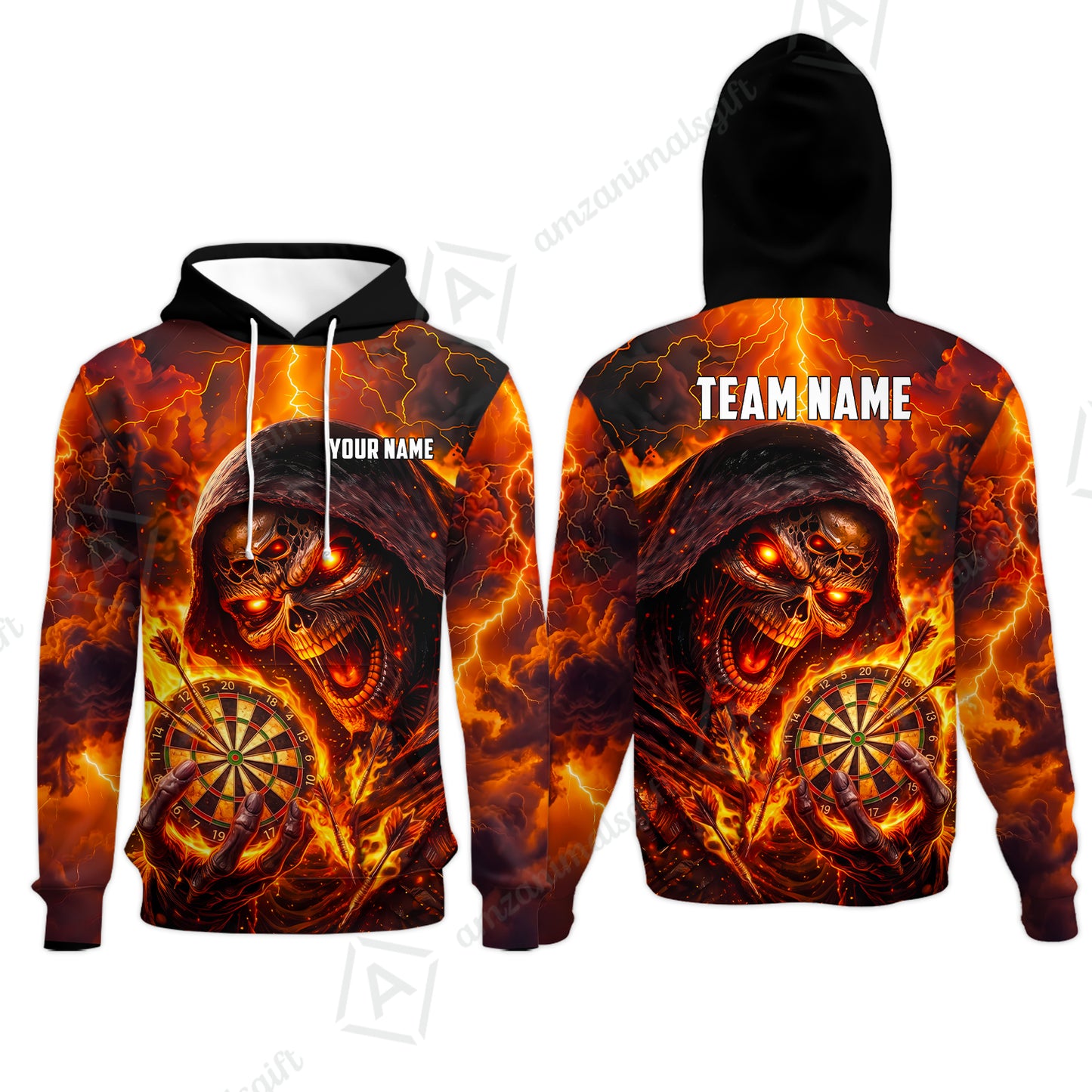 Hoodie||Red