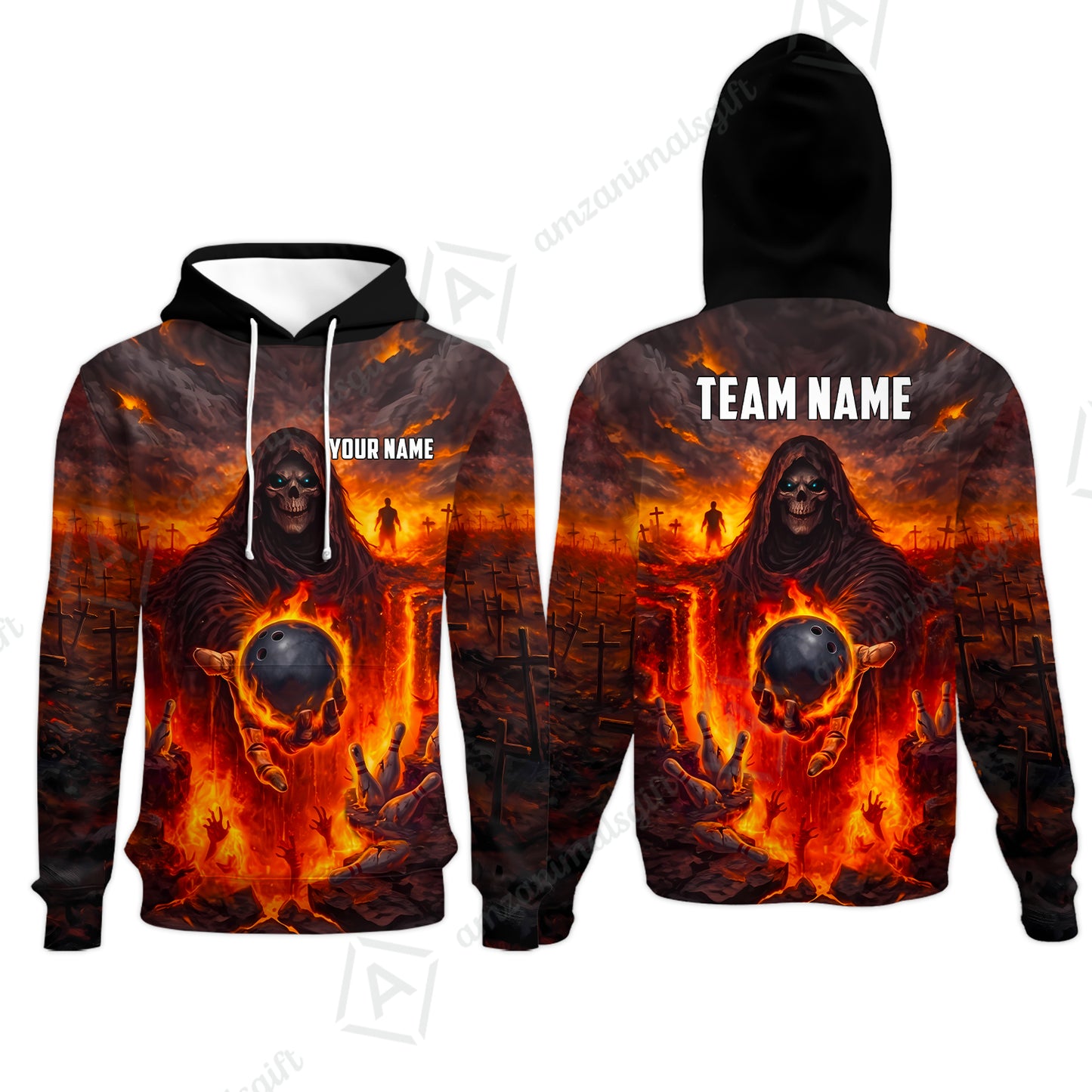 Hoodie||Red