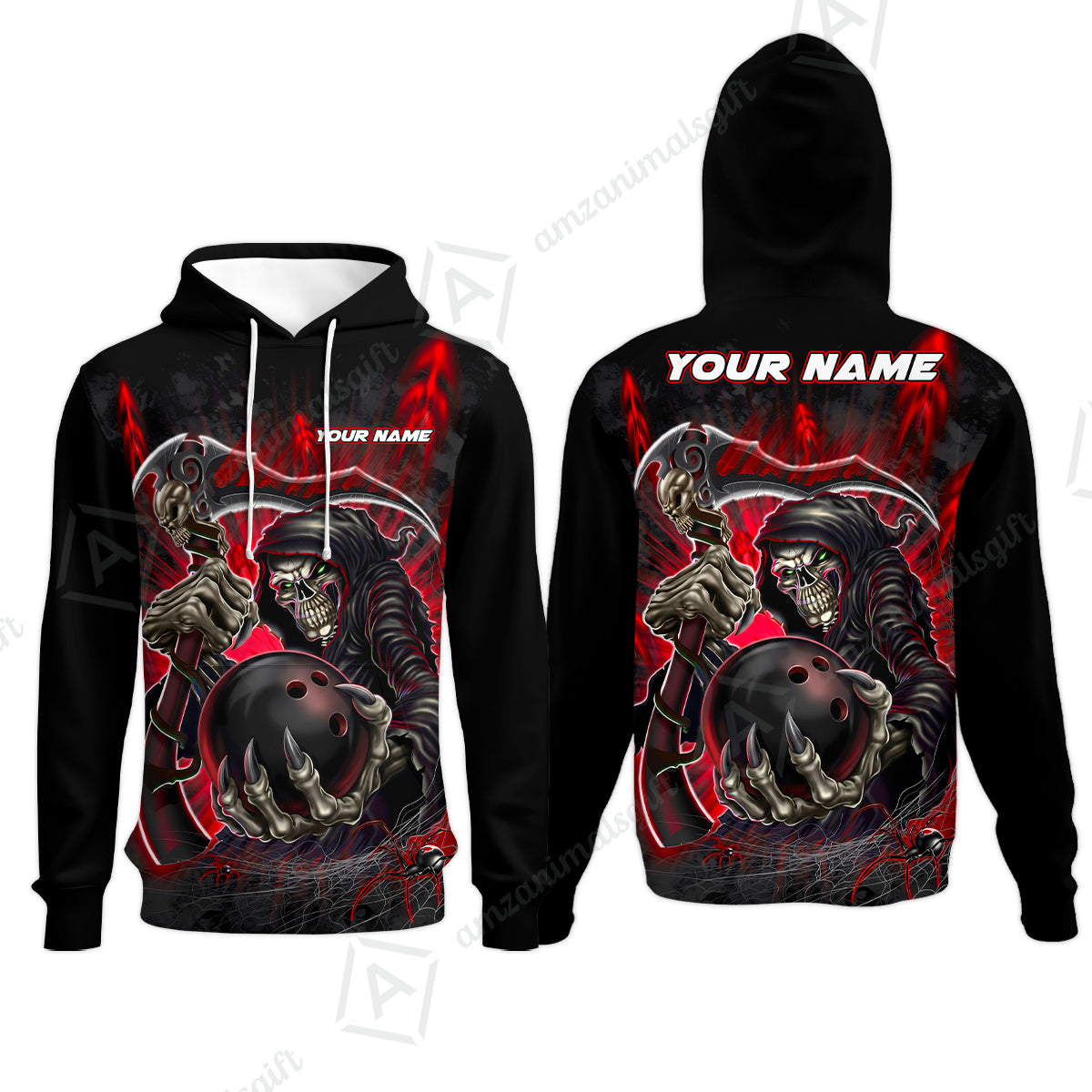 Hoodie||Red