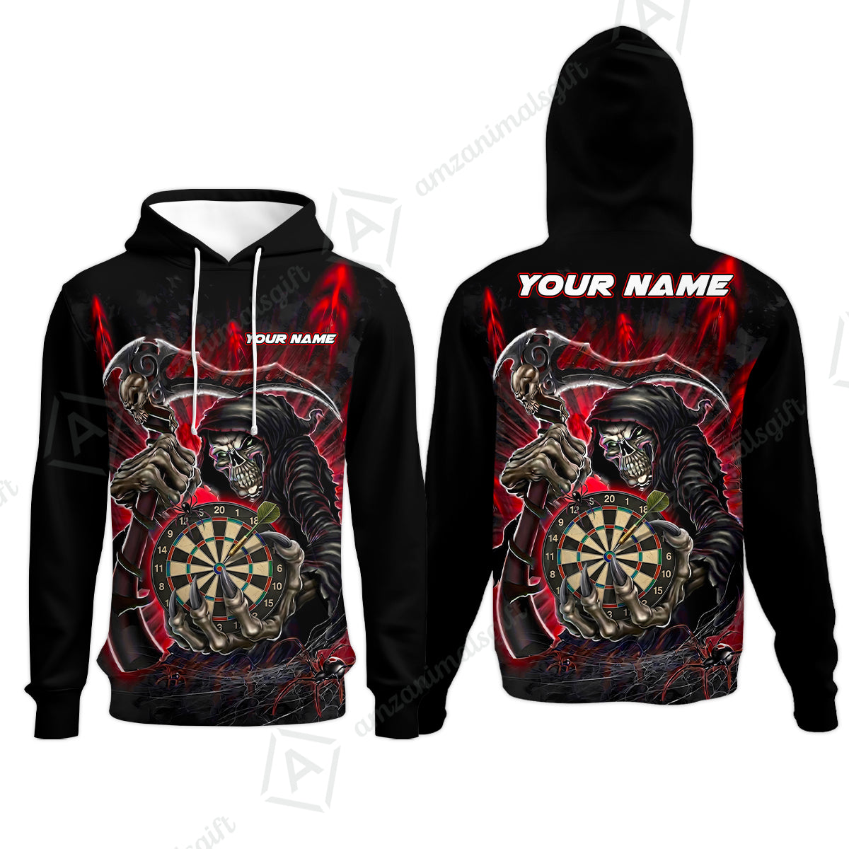 Hoodie||Red