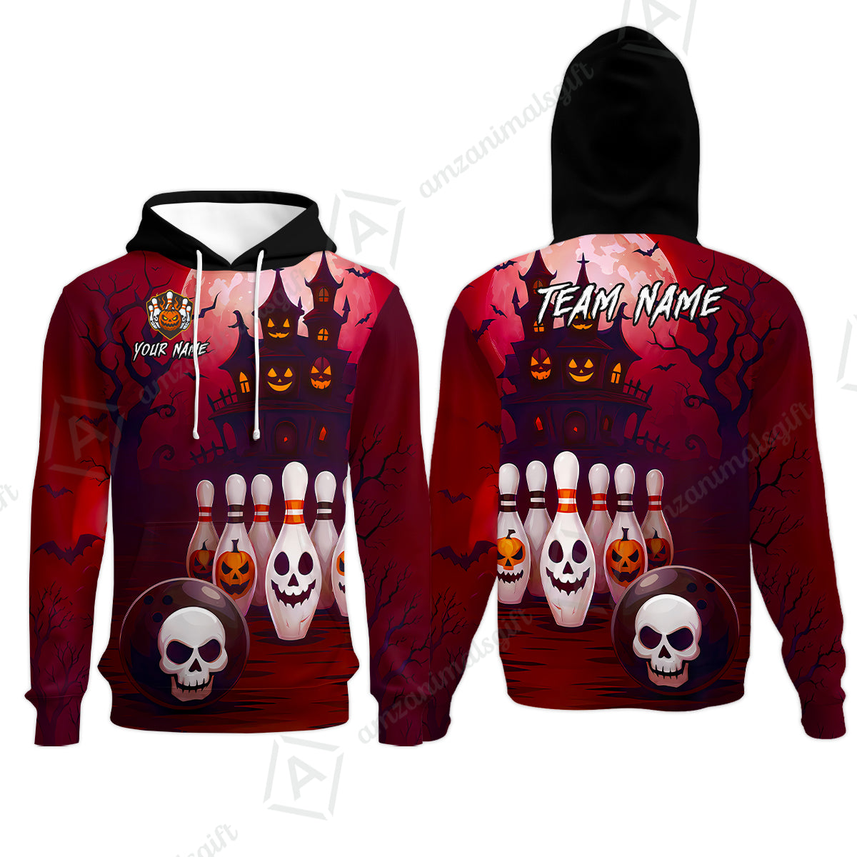 Hoodie||Red
