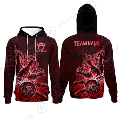 Hoodie||Red