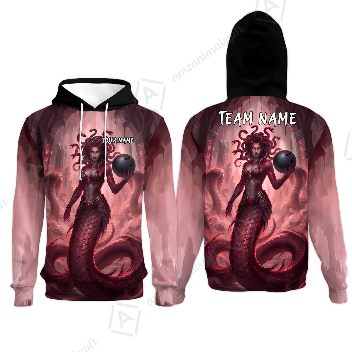 Hoodie||Red