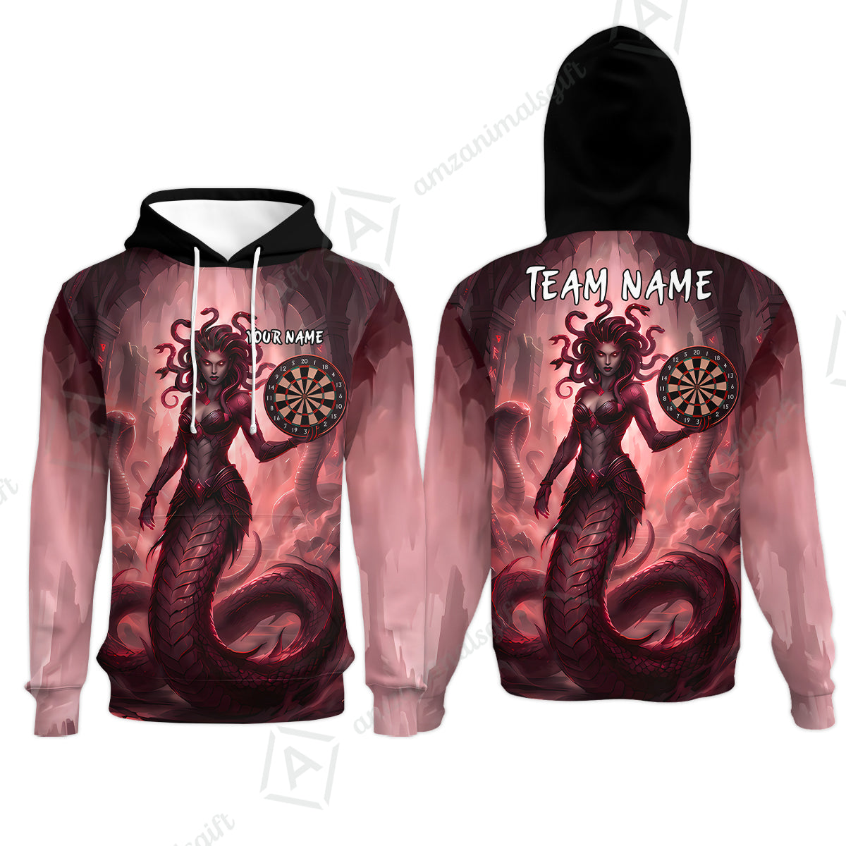 Hoodie||Red