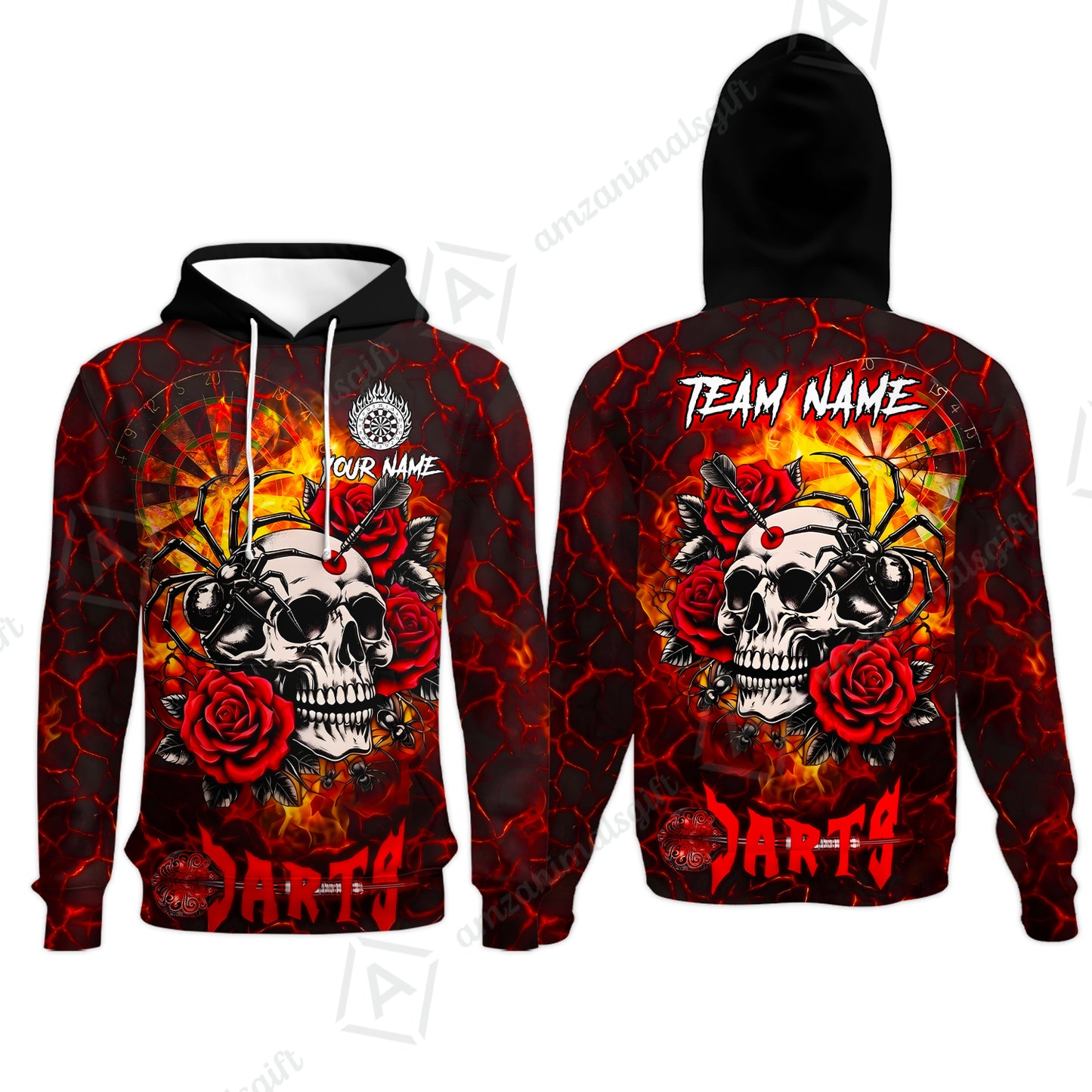 Hoodie||Red