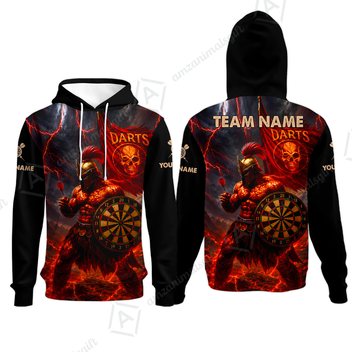 Hoodie||Red