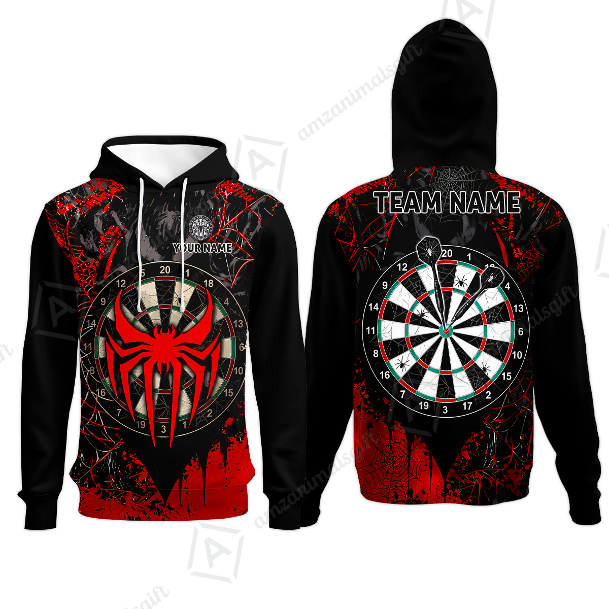 Hoodie||Red