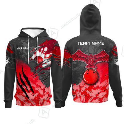 Hoodie||Red