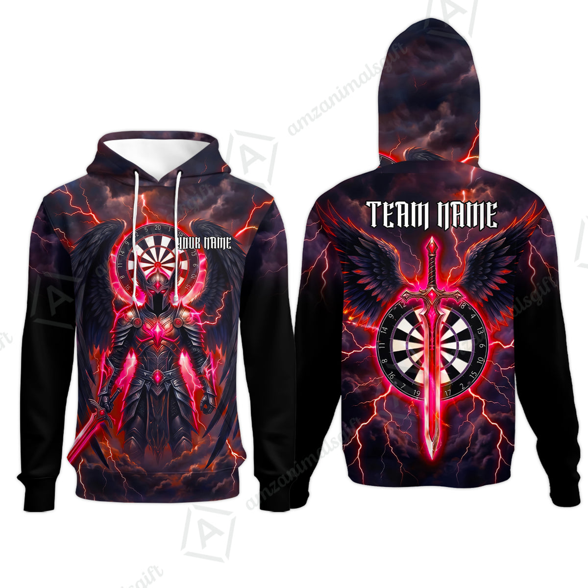 Hoodie||Red