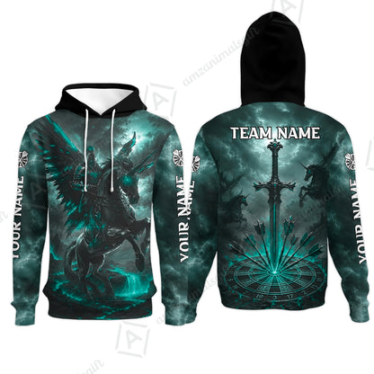 Hoodie||Turquoise