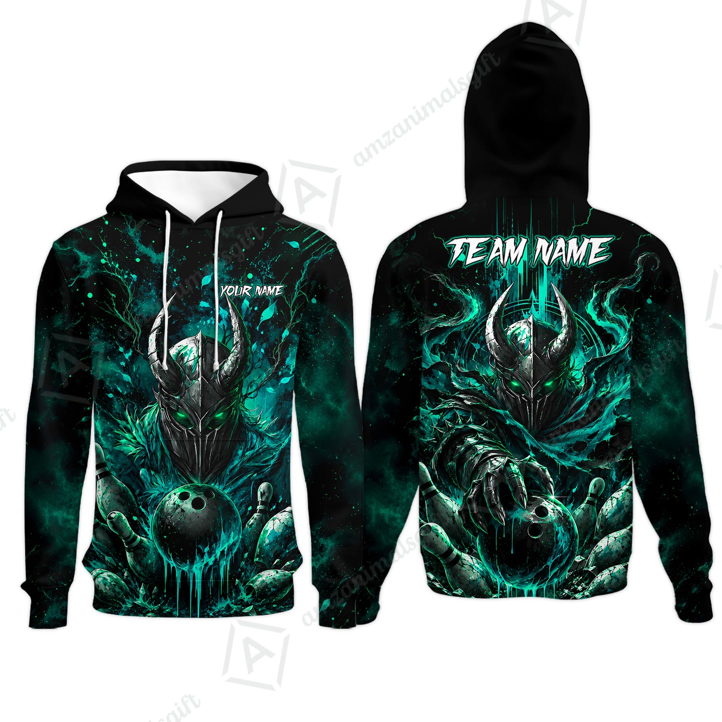 Hoodie||Turquoise