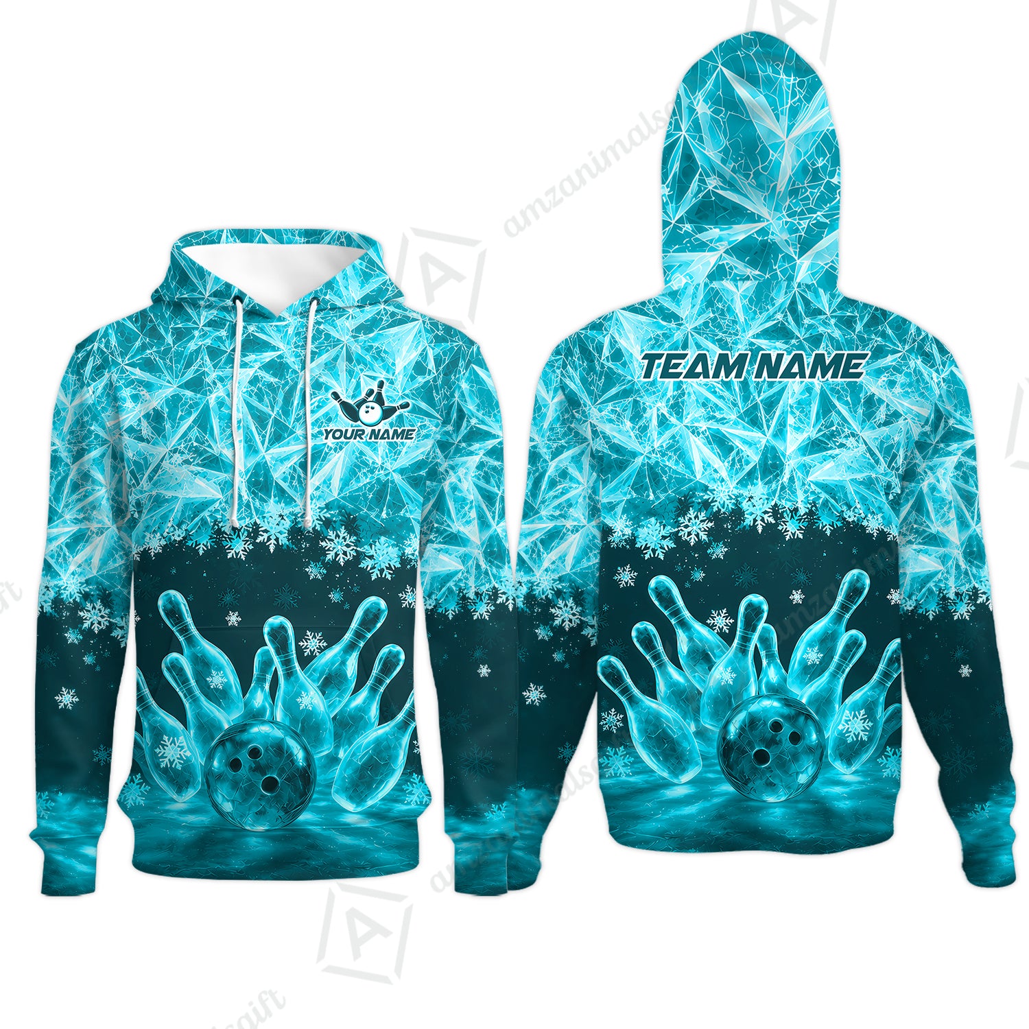 Hoodie||Turquoise