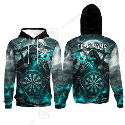 Hoodie||Turquoise
