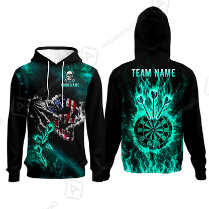 Hoodie||Turquoise