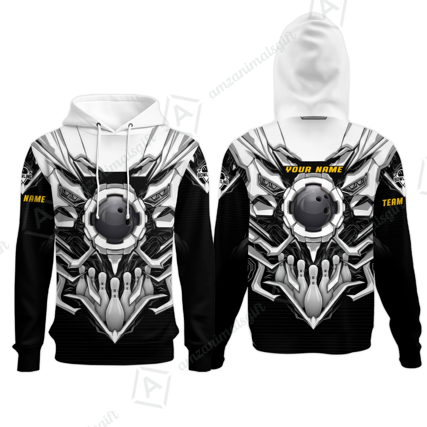 Hoodie||White
