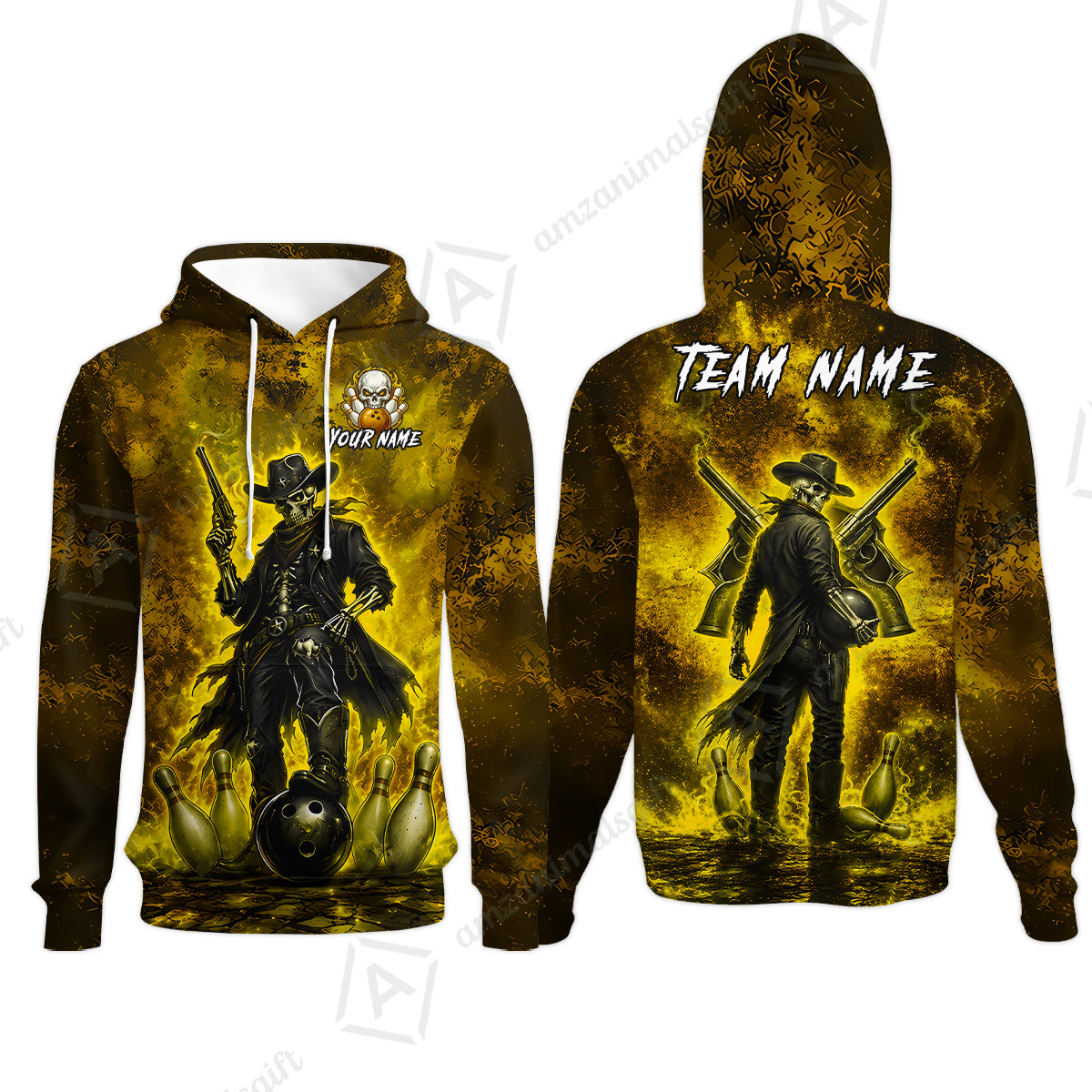 Hoodie||Yellow