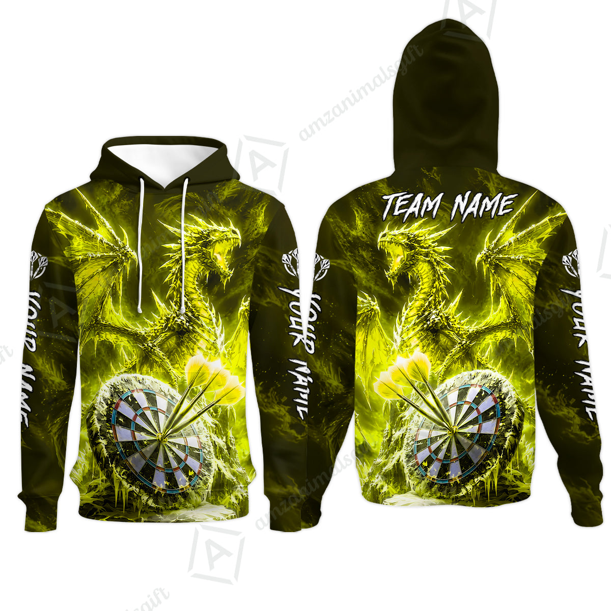 Hoodie||Yellow