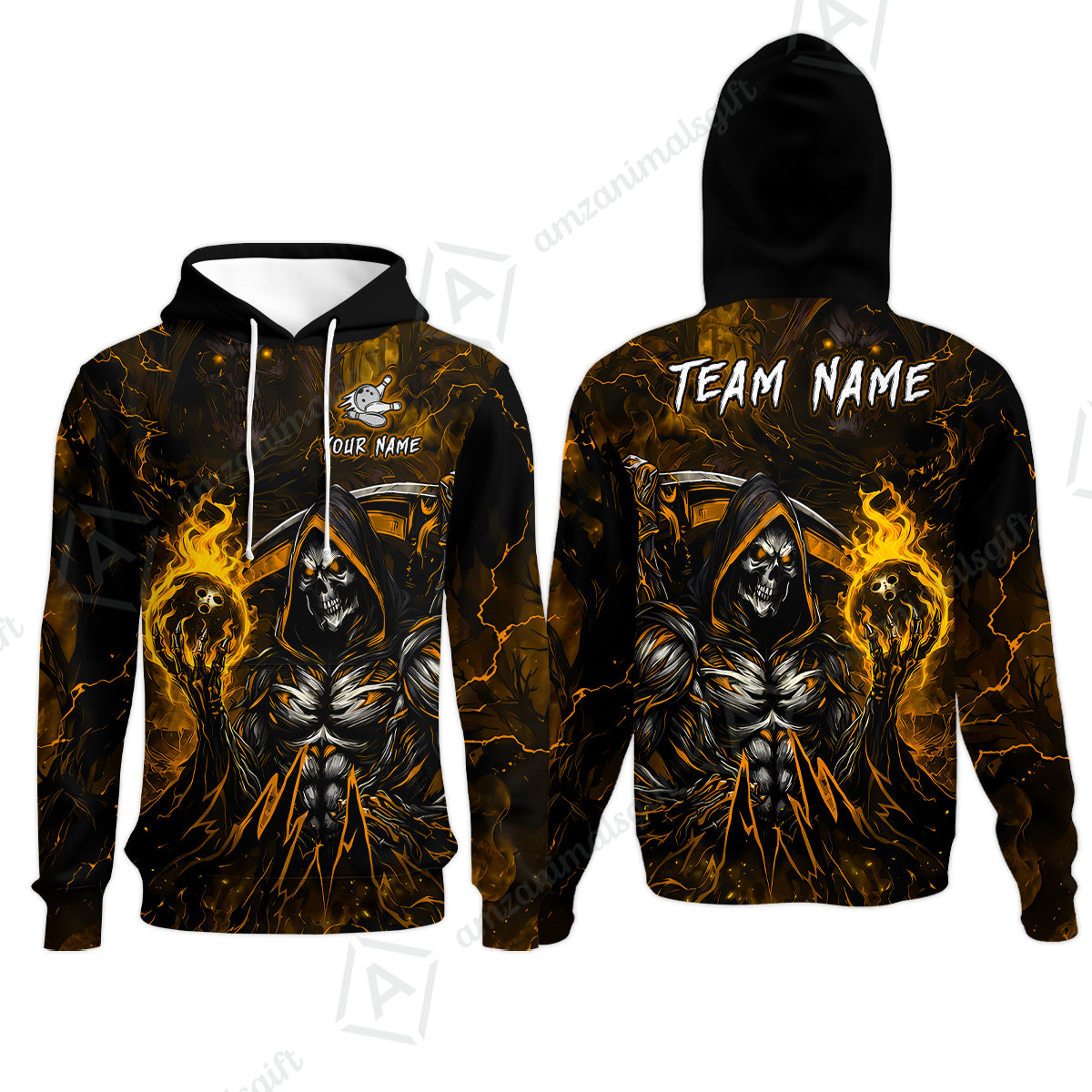 Hoodie||Yellow