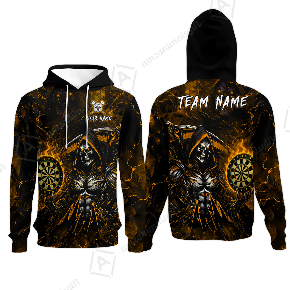 Hoodie||Yellow