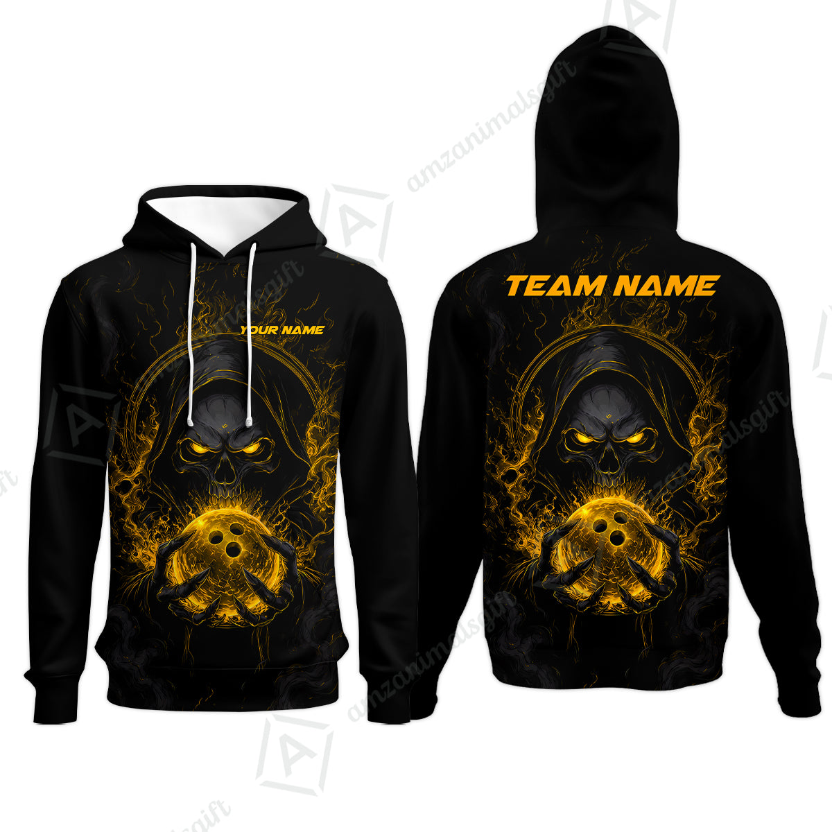 Hoodie||Yellow