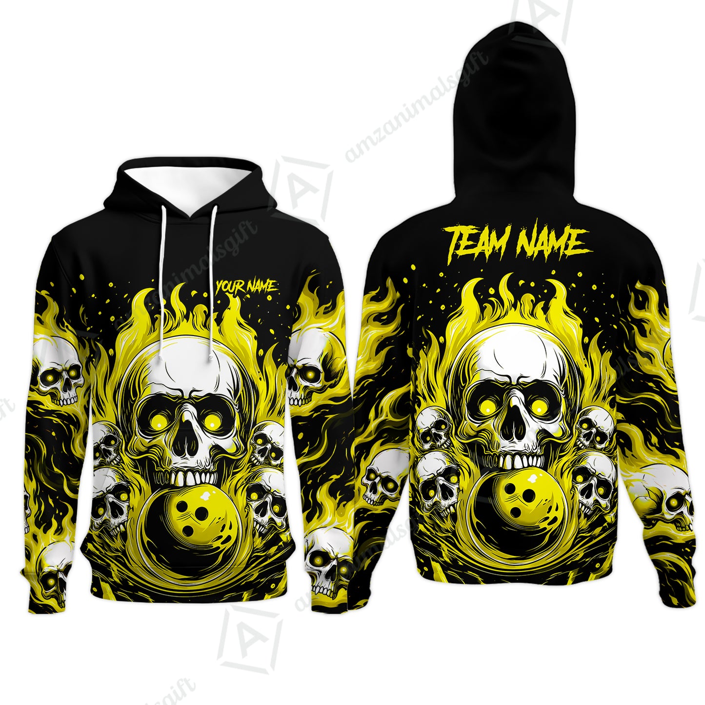 Hoodie||Yellow