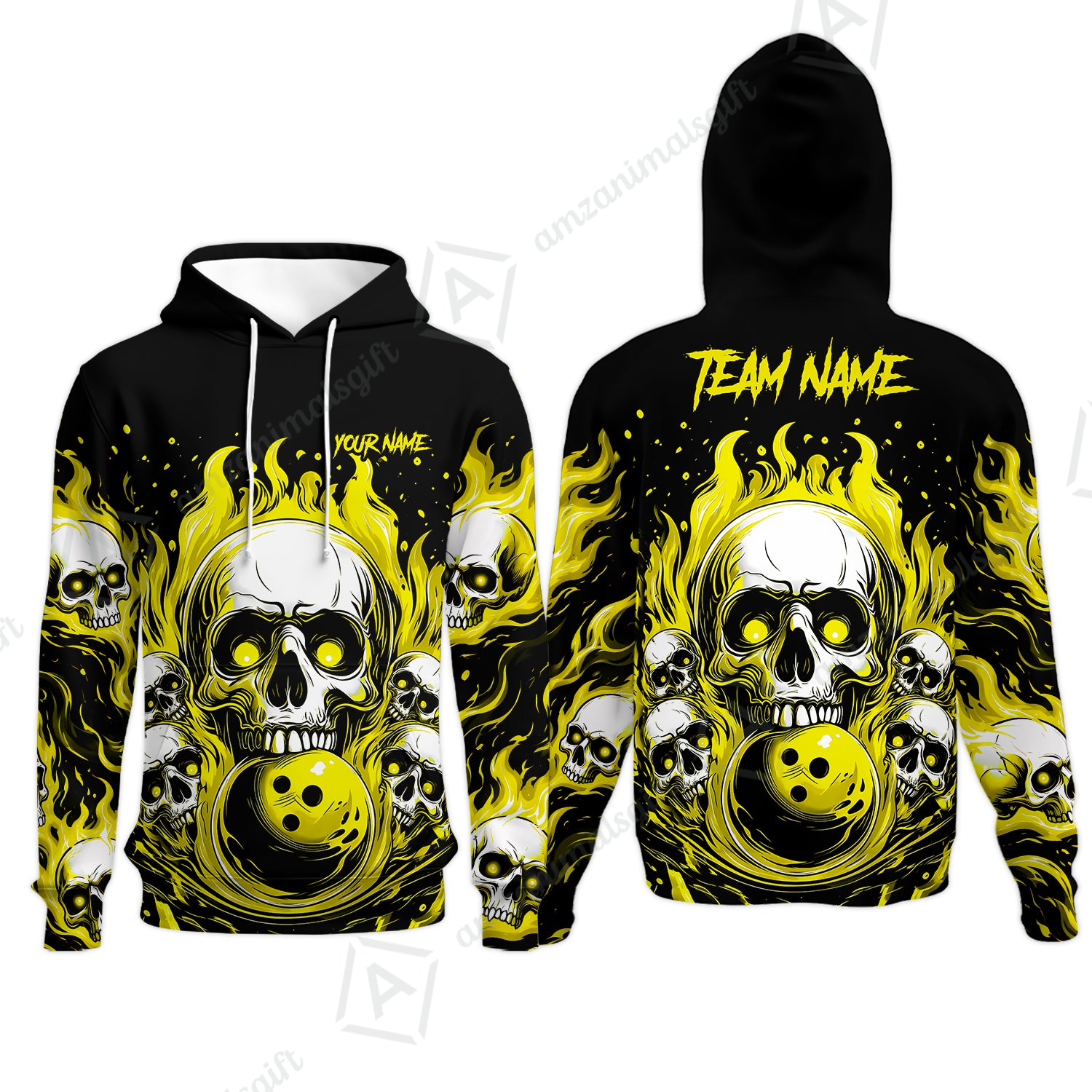 Hoodie||Yellow