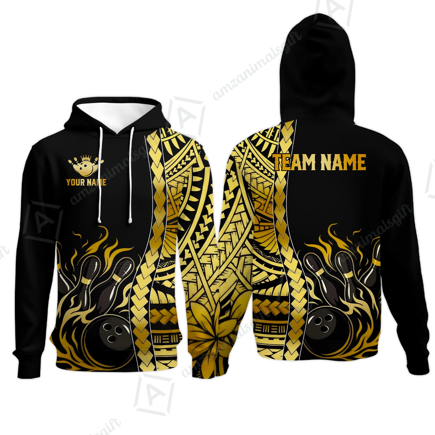 Hoodie||Yellow