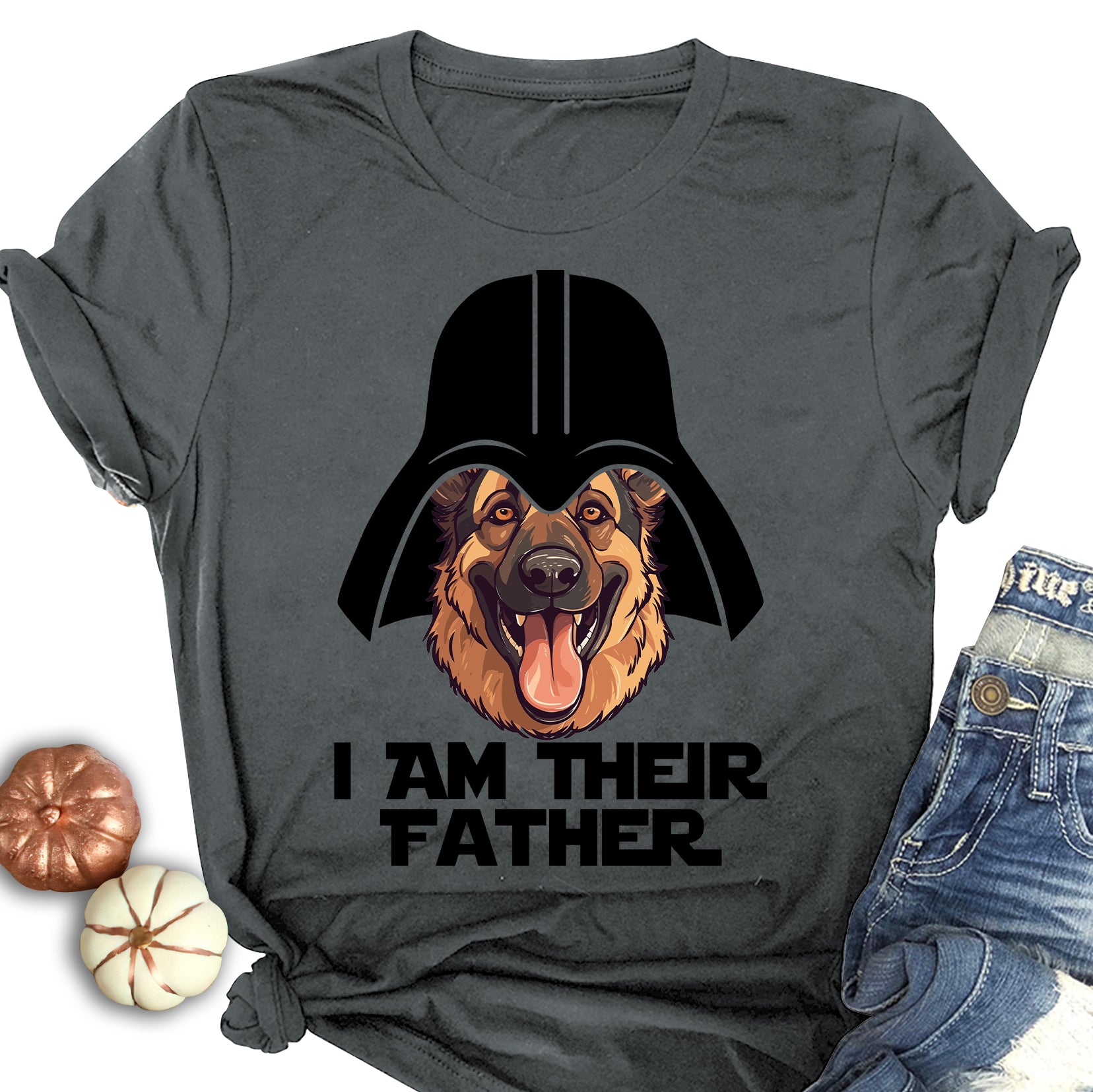 German Shepherd Father Shirt, Father's Day Dog Gifts, I Am Their Father German Shepherd Dad Grandpa Shirt, Gifts For Dog Lovers, Dog Dad